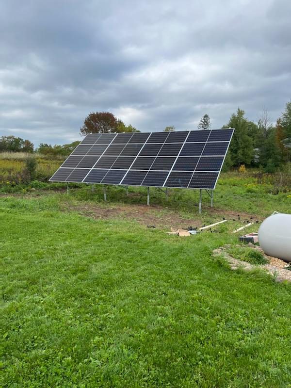 Solar Panels for Real Estate and Homeowners, solar panels on land in Wisconsin