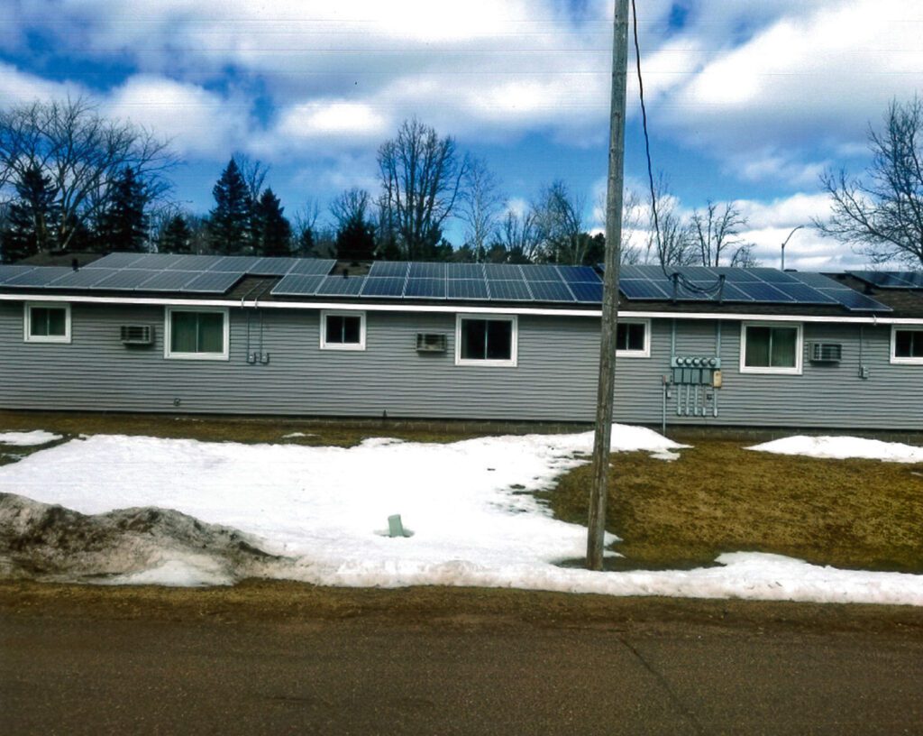 Solar Panels for Real Estate and Homeowners, real estate with panels on roof in WI